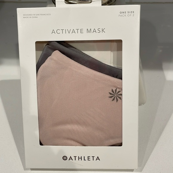 Athleta Activate Set of 2 Masks—Lightweight and Quick Drying—New With Tags - Picture 1 of 4